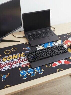 Sonic Symphony Tour Computer Large Desk Mat